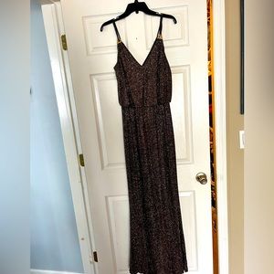 Calvin Klein iridescent sparkle gown